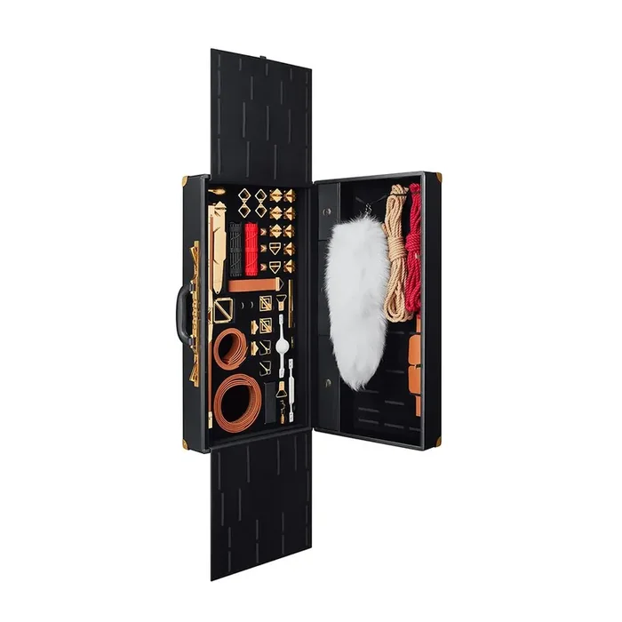 LOCKINK Alles-in-1 BDSM Spielset – braun