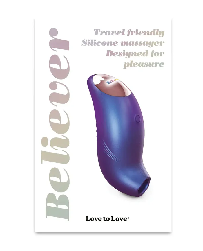 Love to Love Believer Mini Tongue Flicker – Iridescent Night