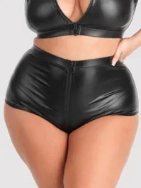 Lovehoney Fierce Wet-Look Höschen (hochtailliert)