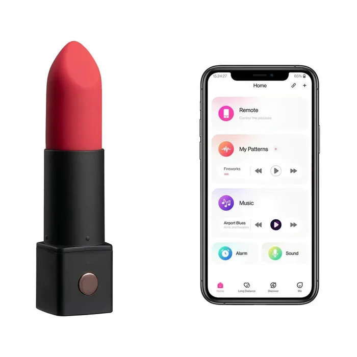 Lovense Exomoon Bluetooth Mini Lipstick Vibe