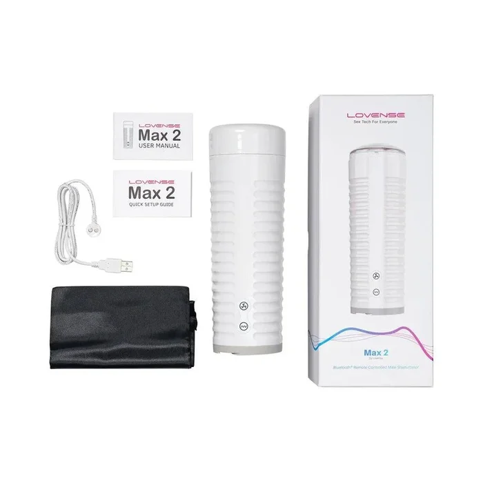 Lovense Max 2 Masturbator Neutral Sleeve – Rechargable – App Enabled