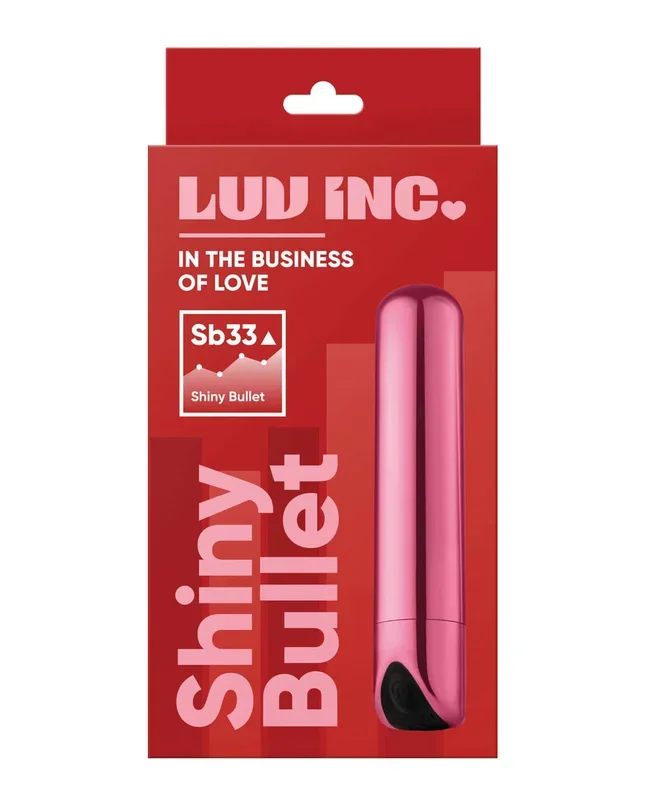 Luv Inc. Shiny Bullet – Pink