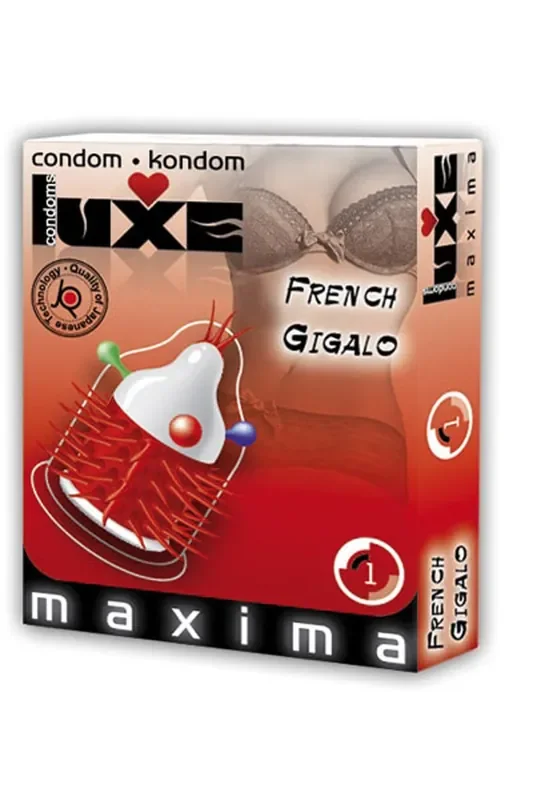 Luxe Condoms French Gigalo 1 pc