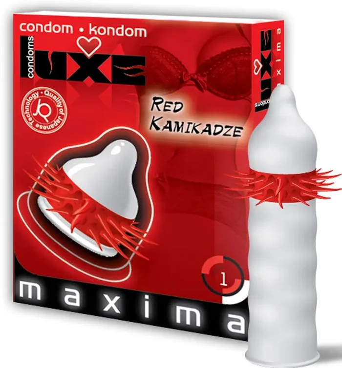 Luxe Condoms Red Kamikaze 1 pc