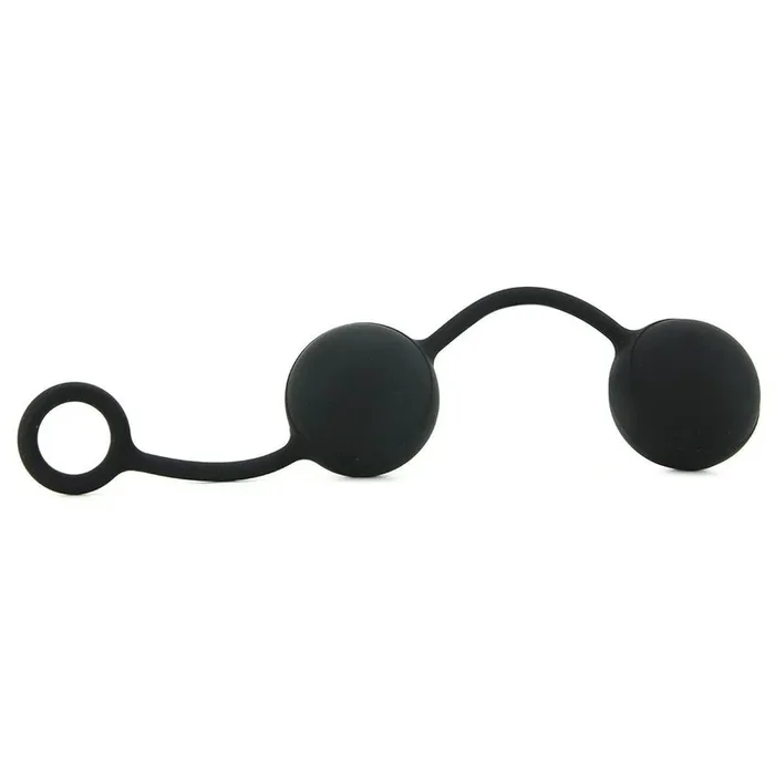 Mack Tuff Silicone Erotic Balls in Black