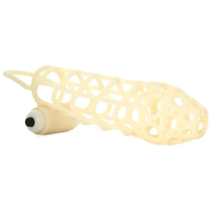 Mack Tuff Vibrating Cock Cage in Flesh