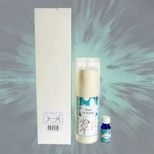 Magic of Brighid – Glaskerzen-Set ‘Aura Cleaning (Aurareinigung)‘