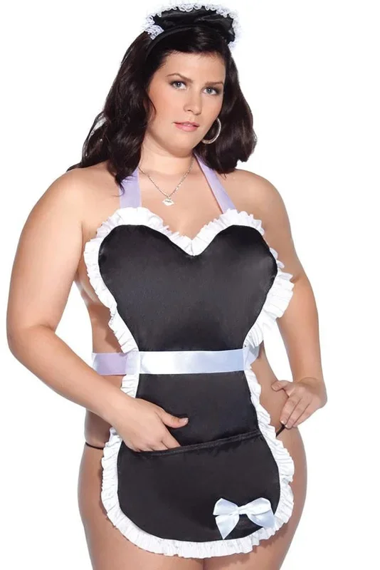 Maid Apron & Head Piece in OSXL
