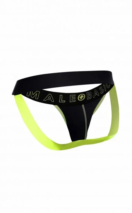 Male Basics Neon Jockstrap Neon Yellow MD