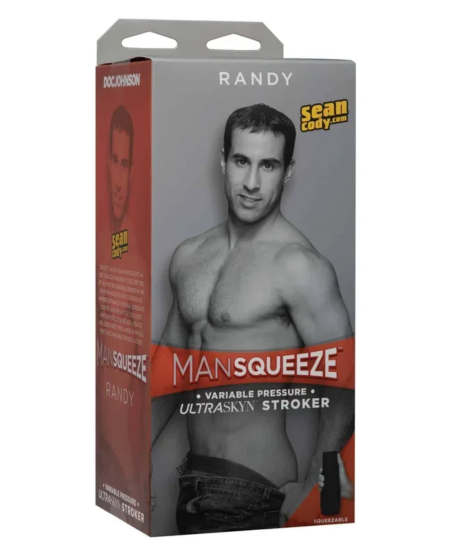 Man Squeeze ULTRASKYN Ass Stroker – Randy