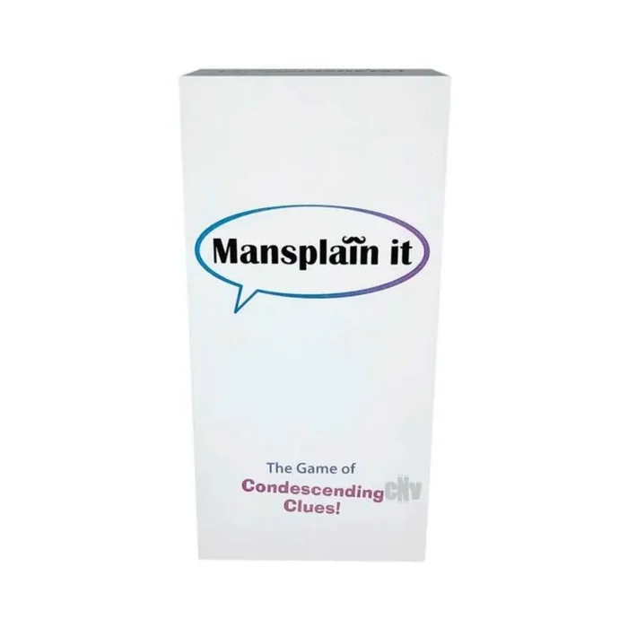 Mansplain It- The Game Of Condescending Clues!