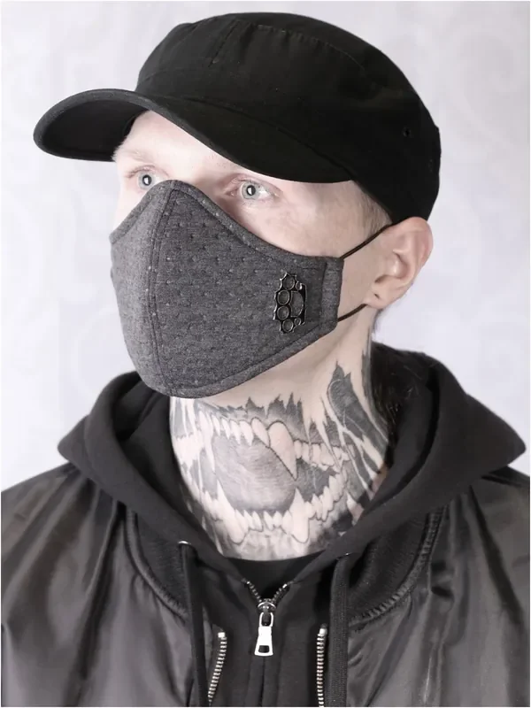 Maske grau