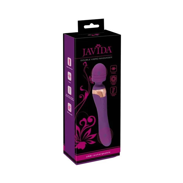 Massagestab »Javida – Double Massager« – Wiederaufladbar – Lila