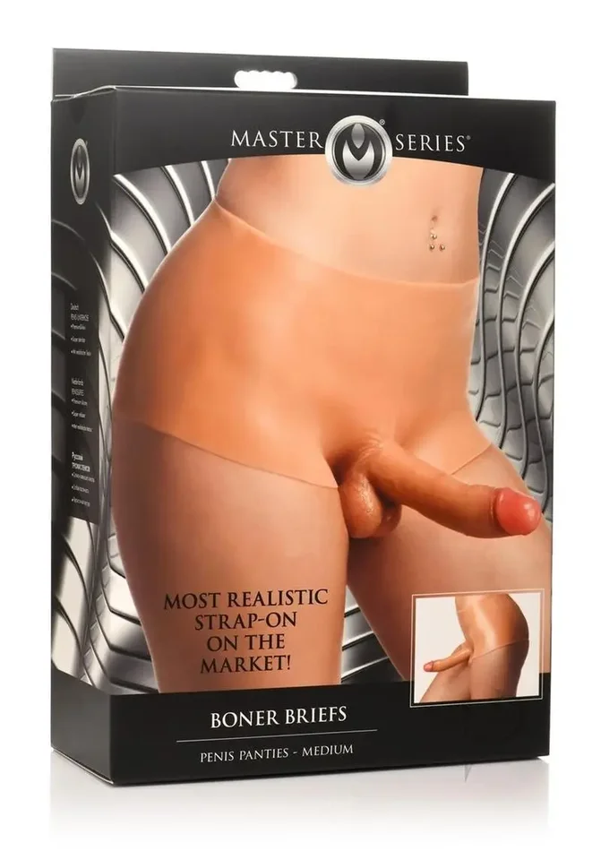 Master Series Boner Brief Penis Panties Medium – Light