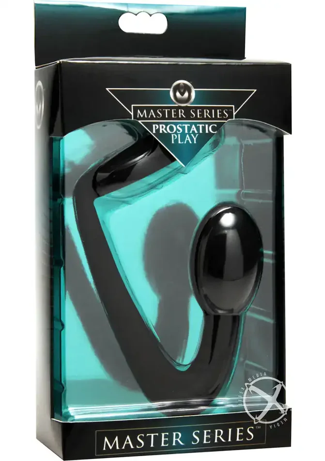 Master Series Silicone Cock Ring w/Anal Plug # 1