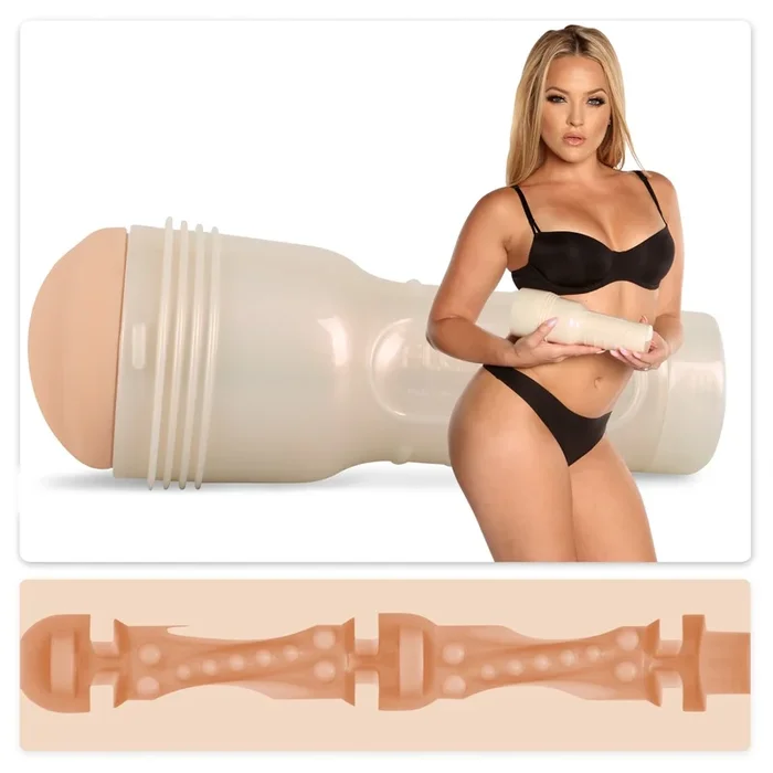 Masturbator „Alexis Texas Outlaw“, aus Superskin, mit Noppen Fleshlight