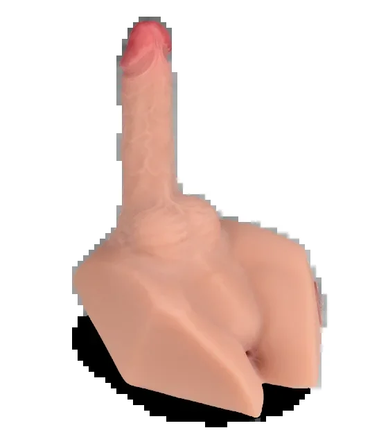 Masturbator Anus und Penis mit Vibration und Stoßfunktion Amaury 2,2 kg