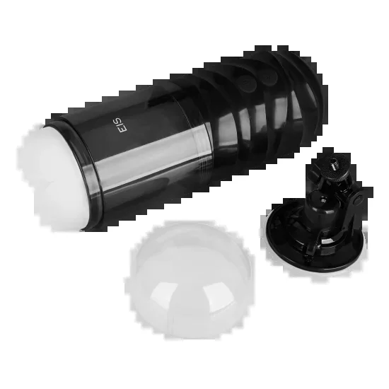 Masturbator mit abnehmbaren Saugfuss, 27 cm