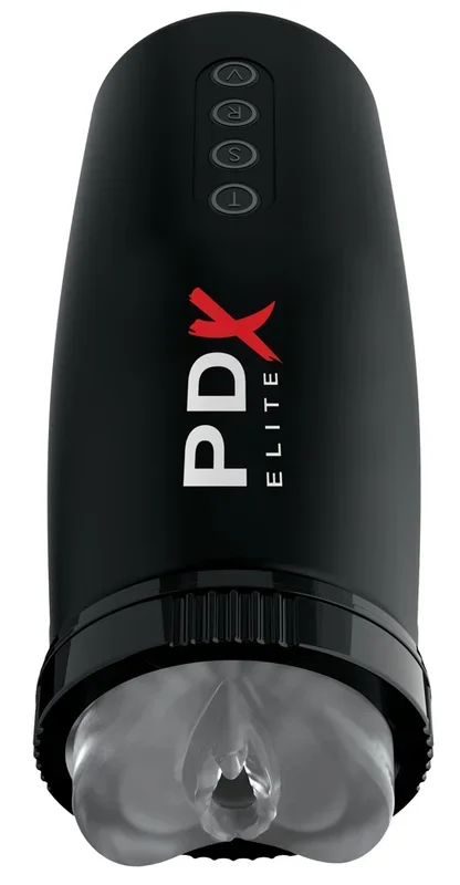 Masturbator „Moto Bator 2“ mit Vibration, Stoß- und Saugfunktion PDX Elite