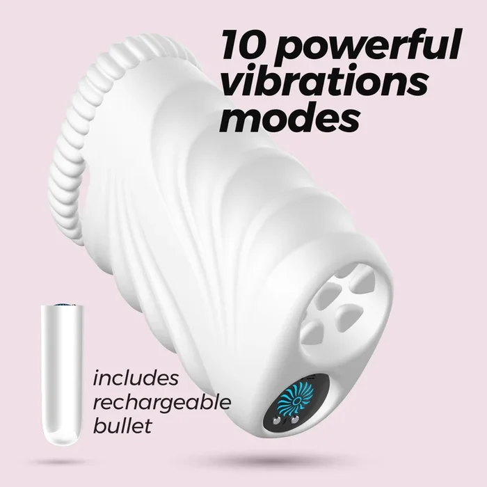 Masturbator Nautilus mit Bullet Vibrator