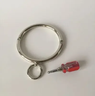 Metall Halsband mit O-Ring