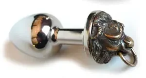 Metall Plug ‘Löwenknauf‘