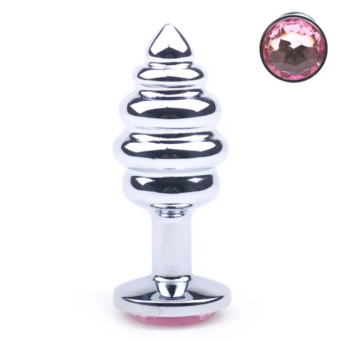 Metallplug mit Stein