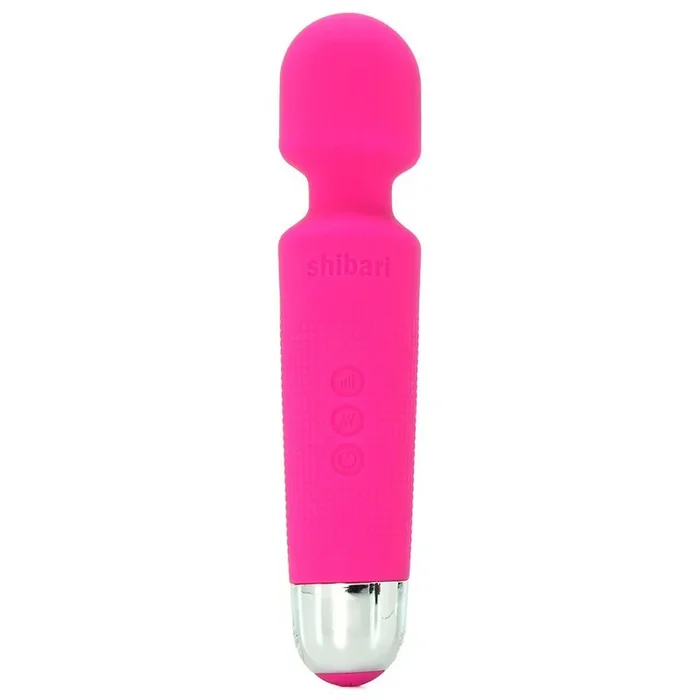 Mini Halo Wireless 20X Silicone Massager in Pink