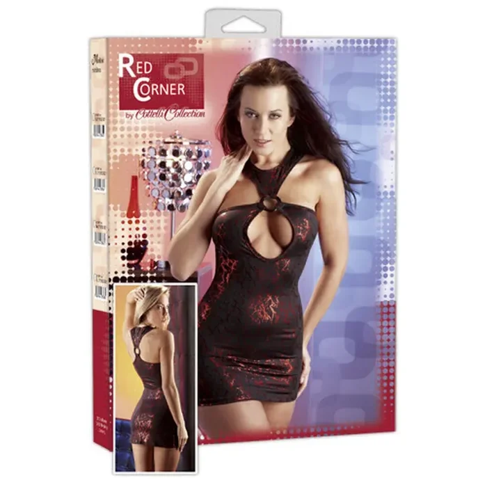 Mini kleid rot