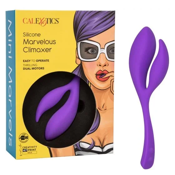Mini Marvels Silicone Marvelous Climaxer – Purple
