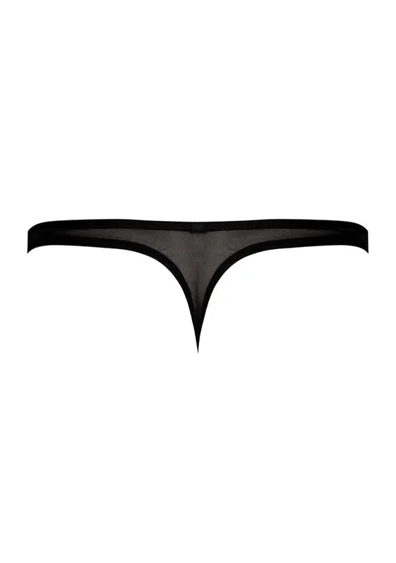 Mini Pouch Thong – Black