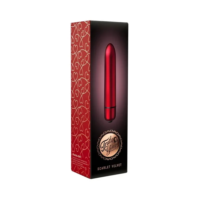 Minivibrator Rocks-Off »Scarlet Velvet« – Wasserfest – Rot