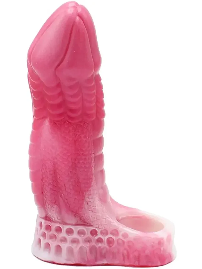 Monster Penishülle Leezard Pink 17 cm