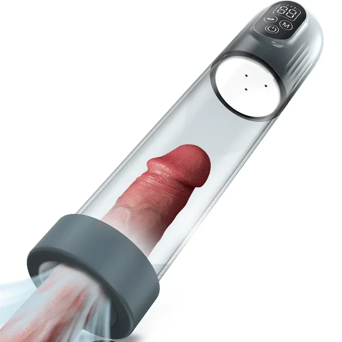 Moss – 4-in-1-Vakuum-Penispumpe mit mehreren Trainingsmodi