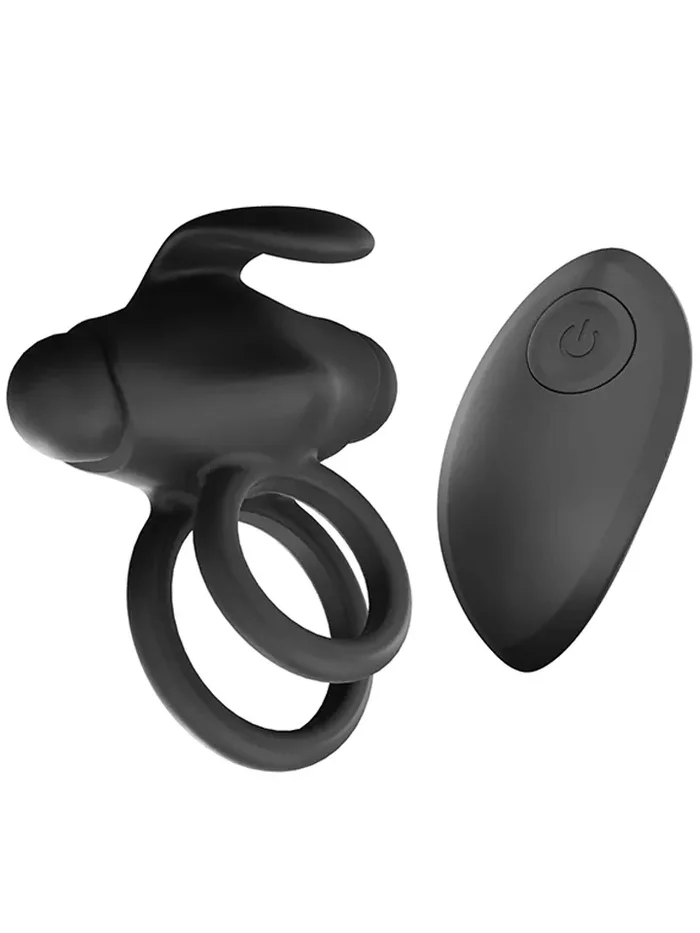 Mr & Mrs Vibe Ring Black