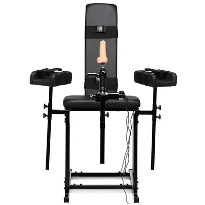 MS Obedience Chair mit Sexmaschine