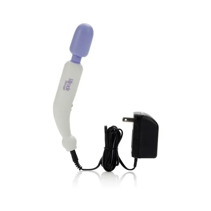 My Mini Miracle Massager Electric 2 Speed 120 Volt 8″ – White/Purple