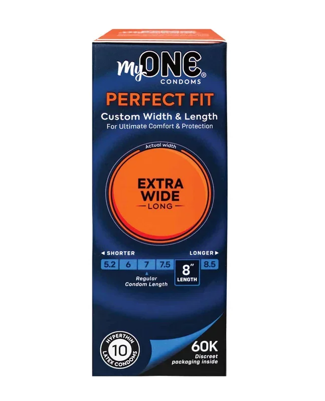 My One Extra Wide & Long Condoms – Pack of 10