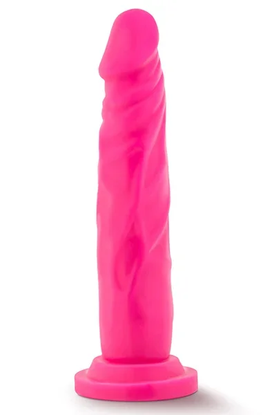 Neo Dual Density Cock Neonpink 19cm