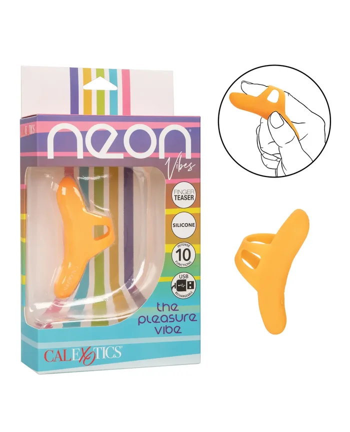 Neon Vibes The Pleasure Vibe Finger Teaser – Orange