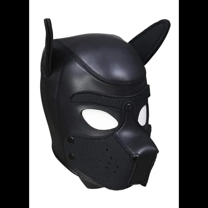Neoprene Puppy Mask – Black