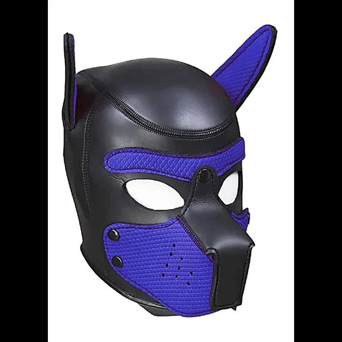 Neoprene Puppy Mask – Blue