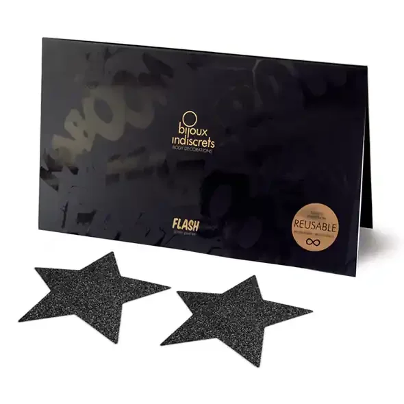 Nippelaufkleber – Stern