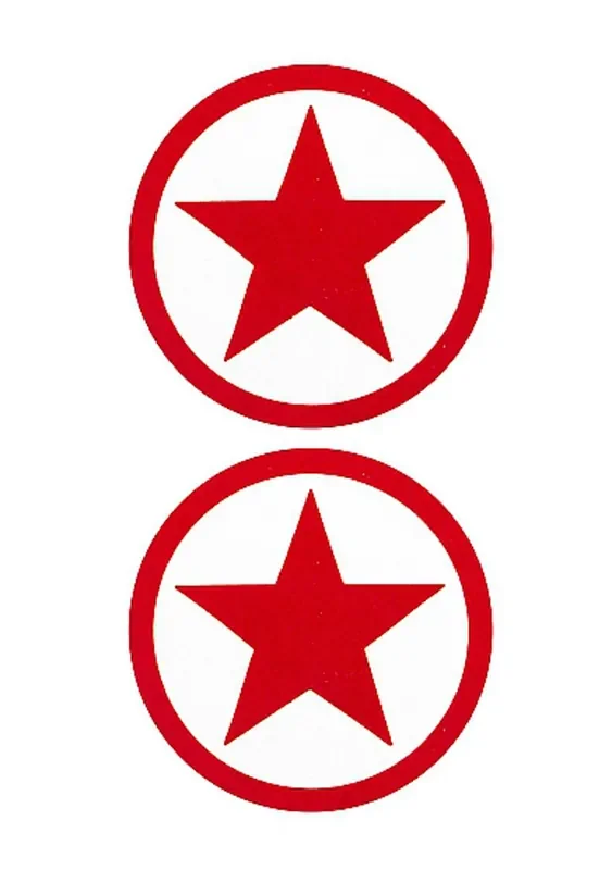 Nipple Sticker – Rote Stern