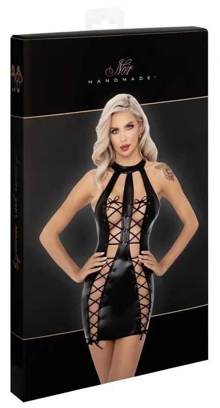 Noir Kleid offen