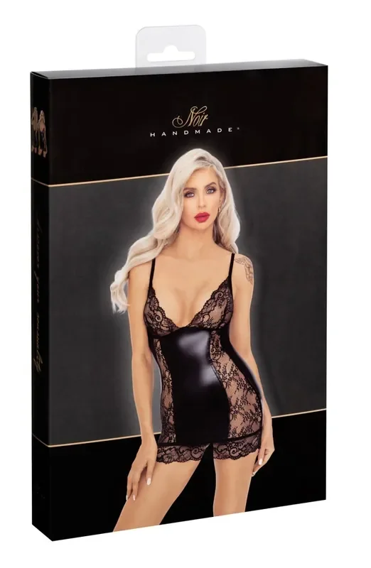 Noir Kleid Spitze
