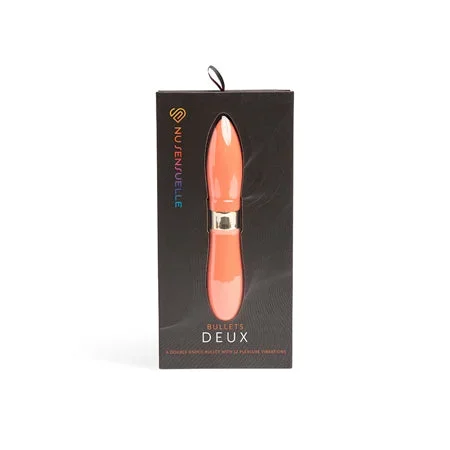 Nu Sensuelle Deux Two-Ended Bullet – Coral