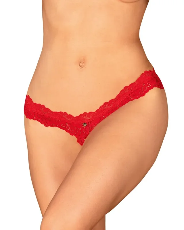 Obsessive – Amor Cherris Schrittloser String – Rot