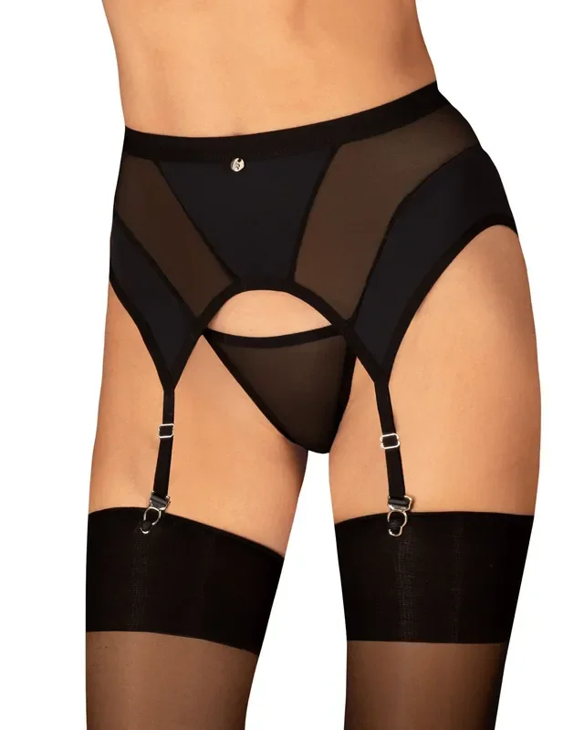 Obsessive – Chic Amoria Strumpfhalter – Schwarz