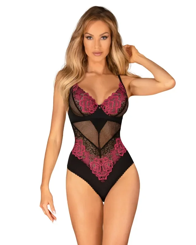 Obsessive – Rosenty Teddy – Schwarz/Lila